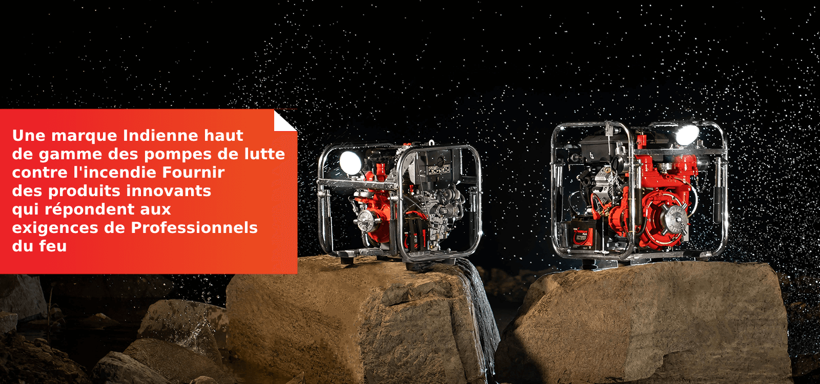 Pompes de lutte contre l'incendie, pompes de lutte contre l'incendie montées sur véhicule, pompes de lutte contre l'incendie montées sur châssis, pompes de lutte contre l'incendie montées sur remorque